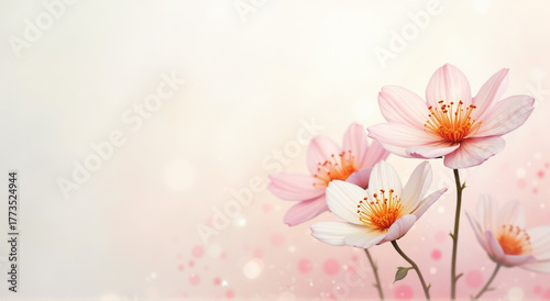 pink lily flower