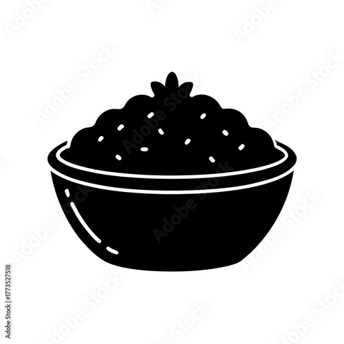 mashed potatoes bowl icon 