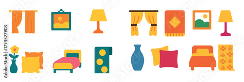 Colorful Hotel Icons