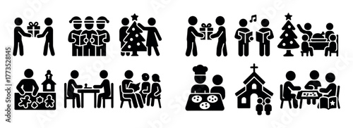 Christmas Activity Icons