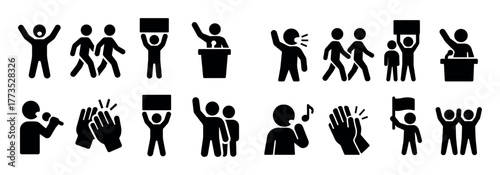Protest Activity Icons