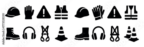Safety Equipment Icons