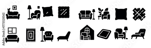 Upholstered Furniture Icons