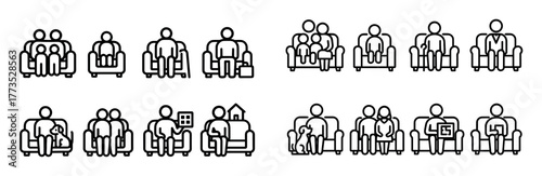 Minimalist Furniture Icons