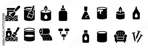 Furniture Restoration Icons