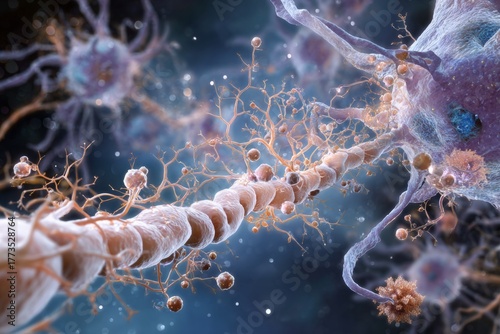 Enteric Nervous System • Neuropeptides in the enteric nervous system coordinate with neurotransmitters to regulate gut functions independently.