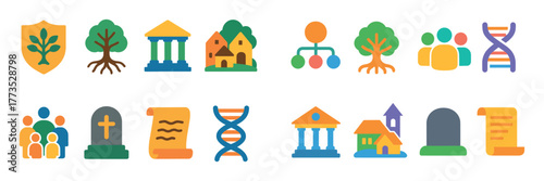 Family Heritage Icons