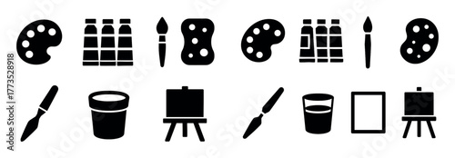 Art Tools Icons
