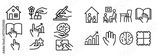 Motor Skills Icon Grid