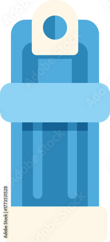 Modern medical equipment showing computed tomography scanner machine for radiology examination in hospital