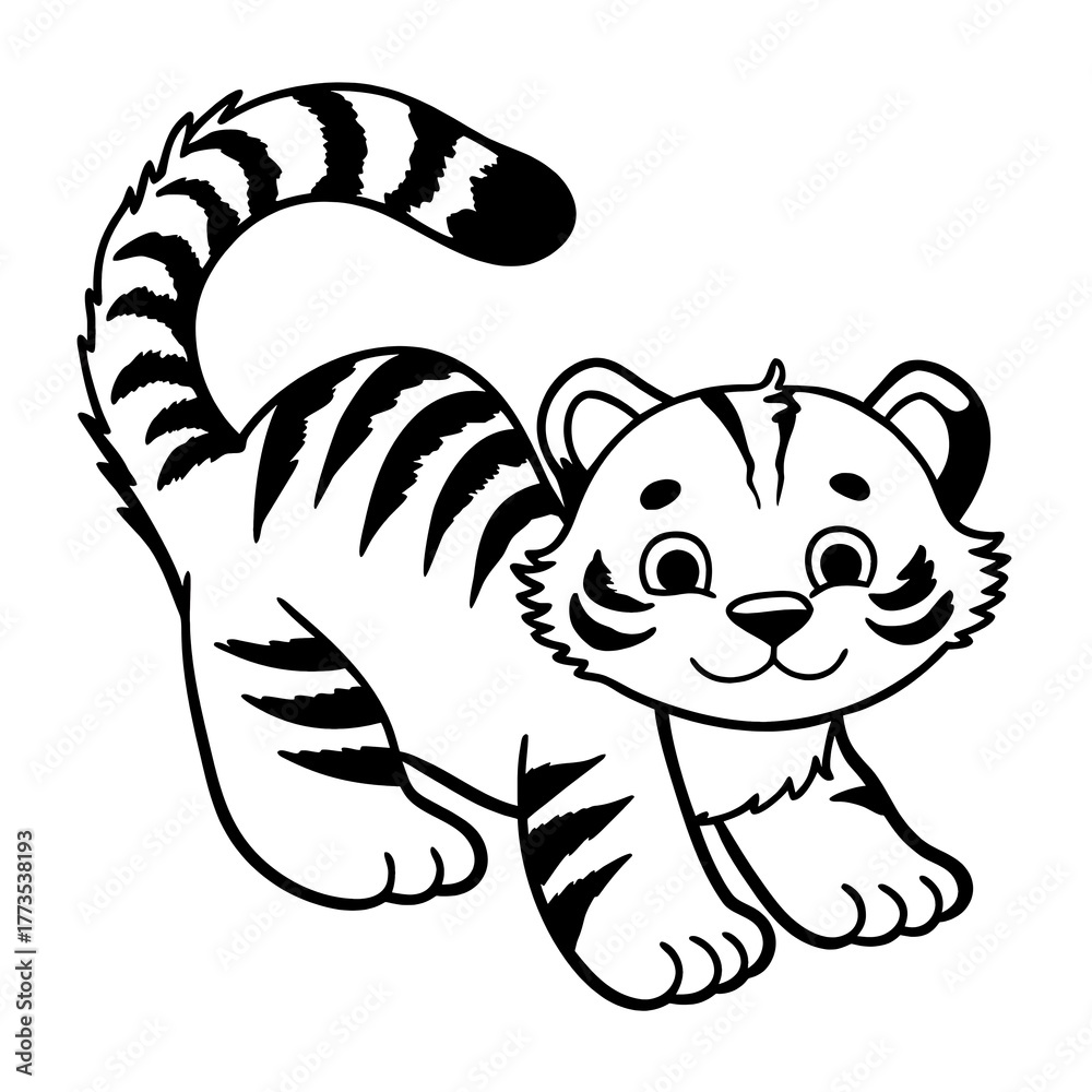 Fototapeta premium coloring alphabet for kids