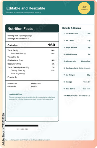 Editable and resizable template, ideal for creating professional documents and presentations with ease