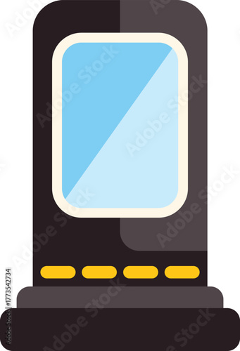 Modern charging station powering electric vehicles, promoting eco friendly transportation and sustainable energy solutions