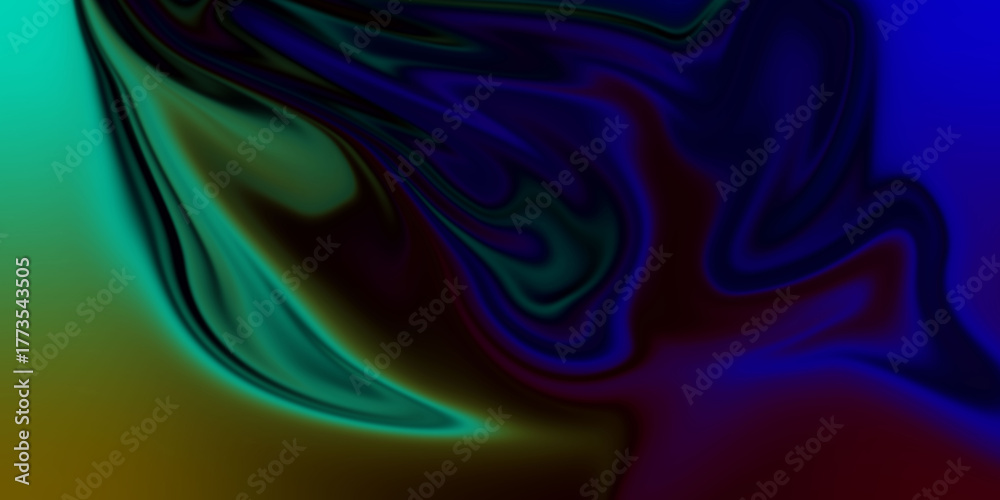 Obraz premium Colorful geometric abstract vector background with wavy lines and retro pattern design