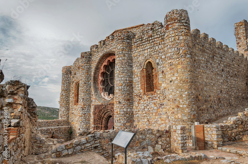 Castillo de Calatrava. Castilla La Mancha. España.