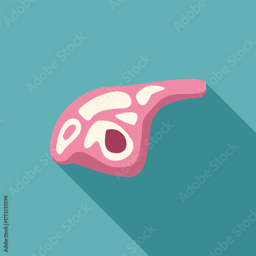 Raw meat symbolizing nutrition and culinary preparation, ideal for food blogs, restaurants, and health publications