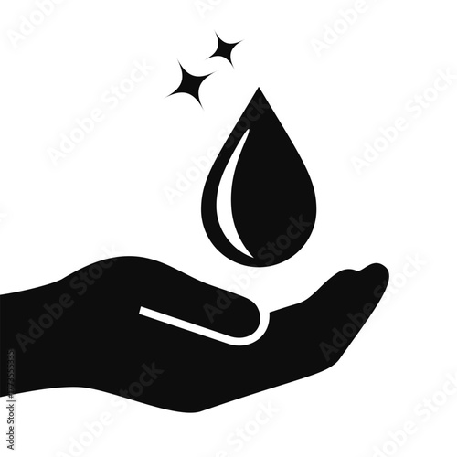 Skin care cream vector icon