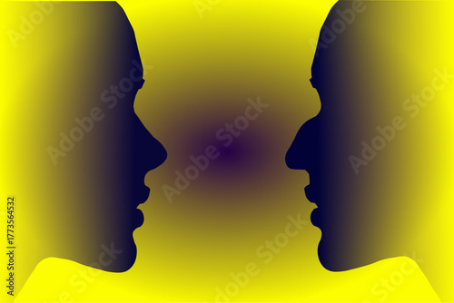 Rhinoplasty Operation Design – detailed illustration for aesthetic medicine and clinic promotion