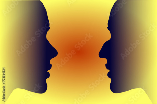 Rhinoplasty Operation Design – detailed illustration for aesthetic medicine and clinic promotion