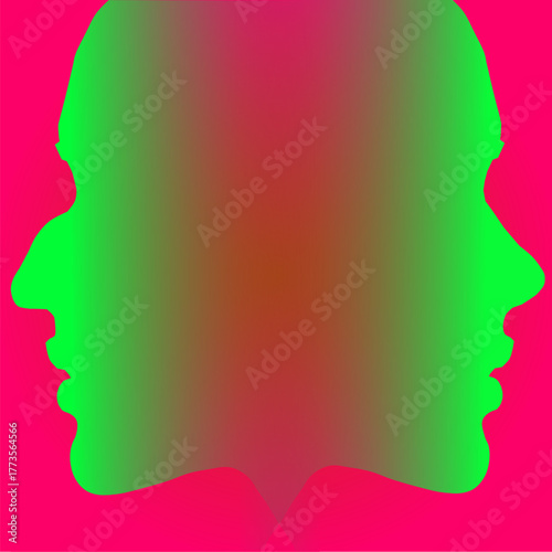 Rhinoplasty Operation Design – detailed illustration for aesthetic medicine and clinic promotion