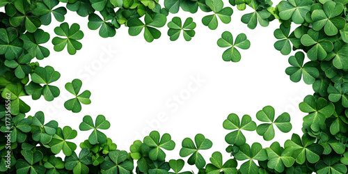 Shamrock Leaves Border – St. Patrick's Day Decoration