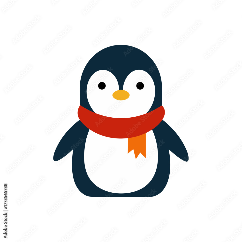 Obraz premium penguin on snow