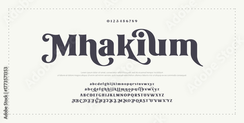 Glamorous serif font with sparkling curves and elegant form, suitable for high-end branding, beauty, and fashion design