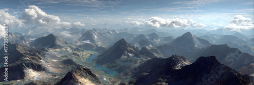 Breathtaking Aerial Adventre: Soar Over Majestic Moutain Landscapes with Stunnng Helicopter Views Embracng Nature's Grandeur and Utouched Beauty