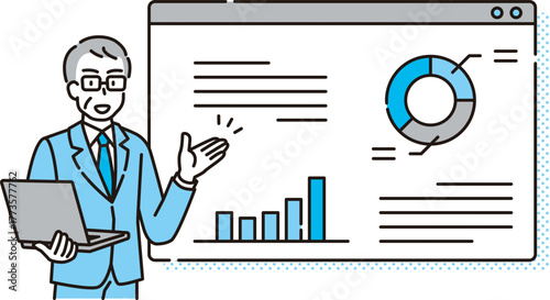 ビジネスマン　データ