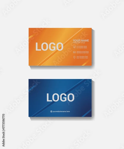 Creative and Modern Business Card Design 