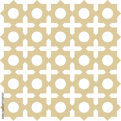 Seamless geometric pattern with Celtic ornament design background
