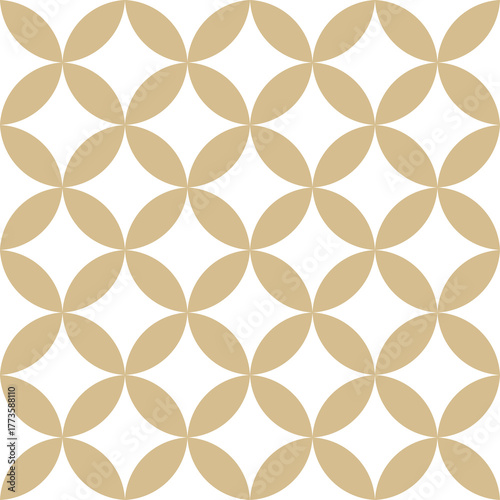 Seamless geometric pattern with Celtic ornament design background