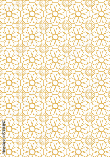 vintage geometric seamless pattern design