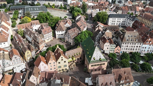 Photos Koifhus also know as Ancienne Douane Colmar France  drone, aerial