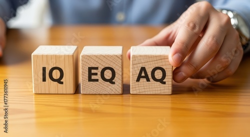 Empowered Individual Embracing Modern Intelligence with Adaptability Block, Ideal for Corporate Websites and Presentations.