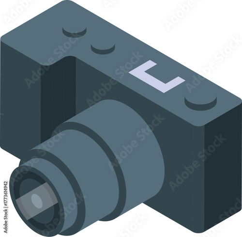 Professional digital camera capturing high quality images and videos