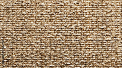 Beige woven jute texture close up natural