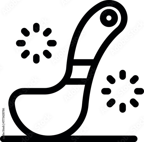 Microscopic nano robot spreading nanobots, nanotechnology concept