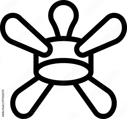 Modern drone delivering package, utilizing cutting edge technology for efficient and speedy shipping