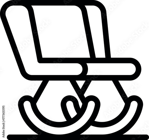 Two rocking chairs sitting on a porch, gently swinging back and forth, perfect for relaxation