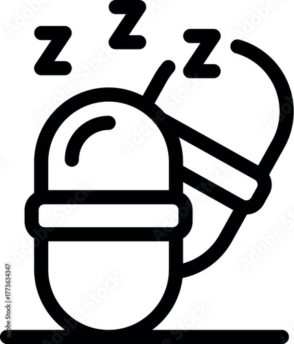 Sleeping mask ensuring peaceful slumber, promoting relaxation and aiding sleep disorders