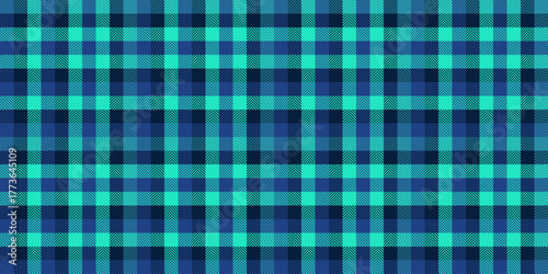 Classic plaid pattern with cool, refreshing hues of blues and greens. Perfect for backgrounds, textiles, or adding a cozy, textured feel to designs.