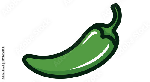 Green chili pepper