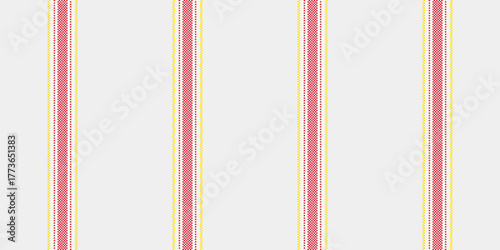 Critain seamless vector textile, border stripe fabric vertical. Sutfit pattern texture background lines in white and old lace colors.
