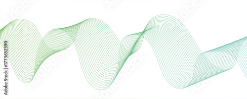 Multicolor gradient wave lines vector background, twisted curve lines and blend effect, frequency sound wave lines. abstract curve wave lines. wave stripe background. vector....