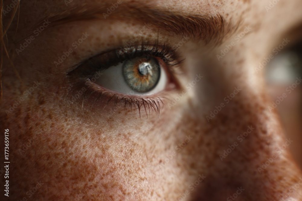 Fototapeta premium Nerve Signals in Skin Pigmentation Changes: Neurotransmitters play a role in regulating pigmentation in response to environmental factors.