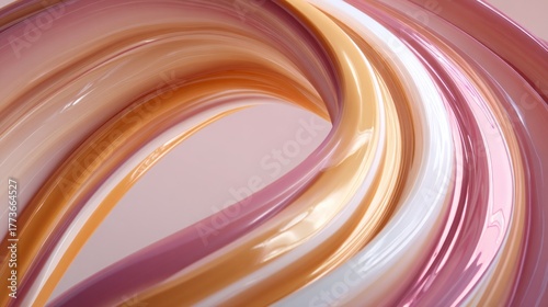Abstract swirls of color modern design with flowing lines and texture