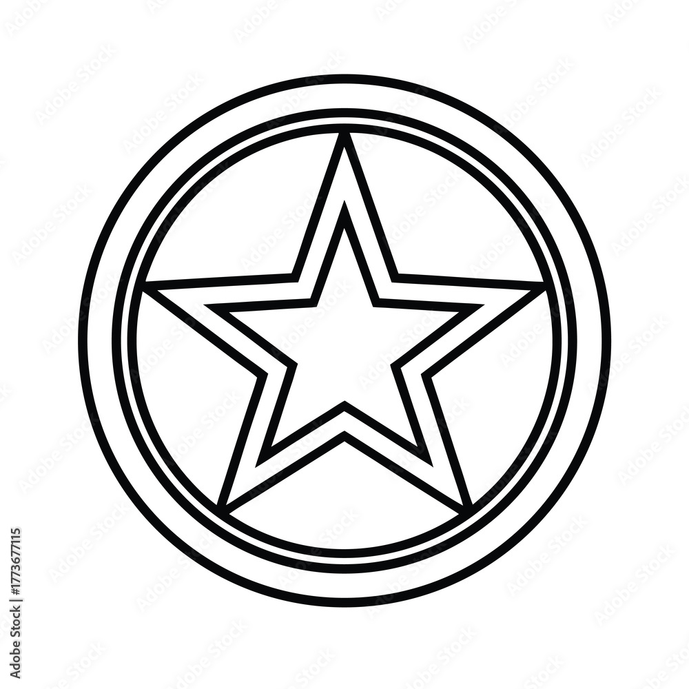 Obraz premium star icon vector