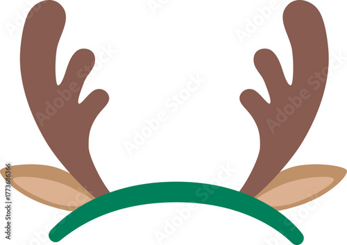 Reindeer Antler Headband for Christmas Party