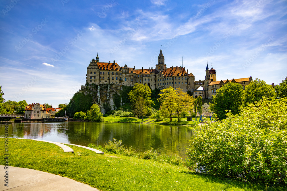 Obraz premium Hohenzollernschloss zu Sigmaringen